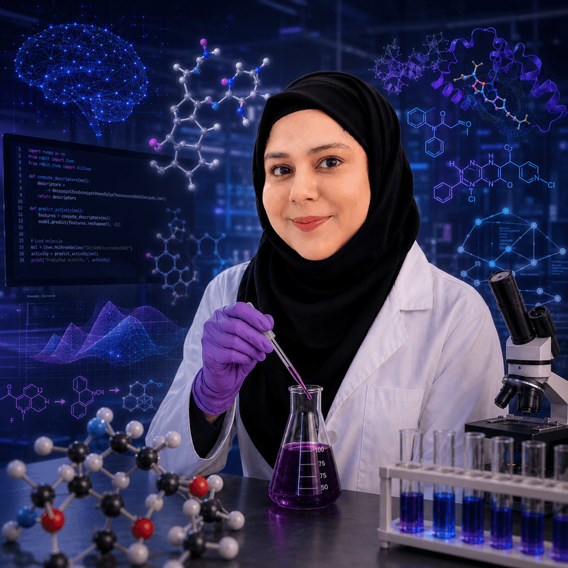 Dr. Farha Arshi — Synthetic & Computational Chemist